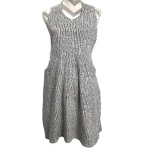Aventura Tank Athleisure‎ Dress Organic Cotton Blend Geometric Casual Size Med